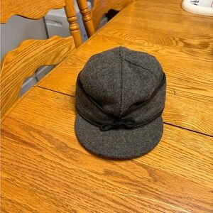 Gray Wool Men's Cap